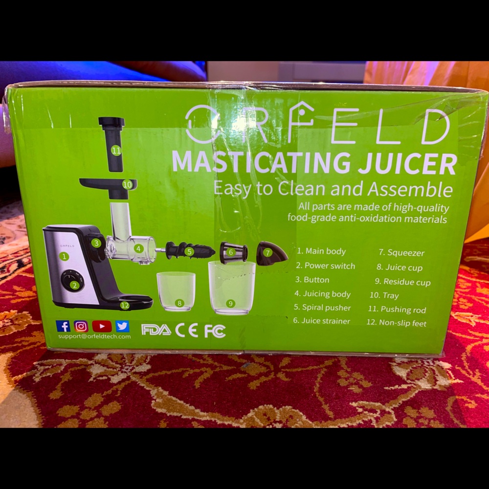 Brand new quiet juicer